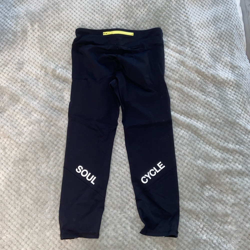 Soulcycle Women's Performance Crops W/Mesh Detail Size S